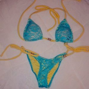 Peach buns competition bikini scrunch butt